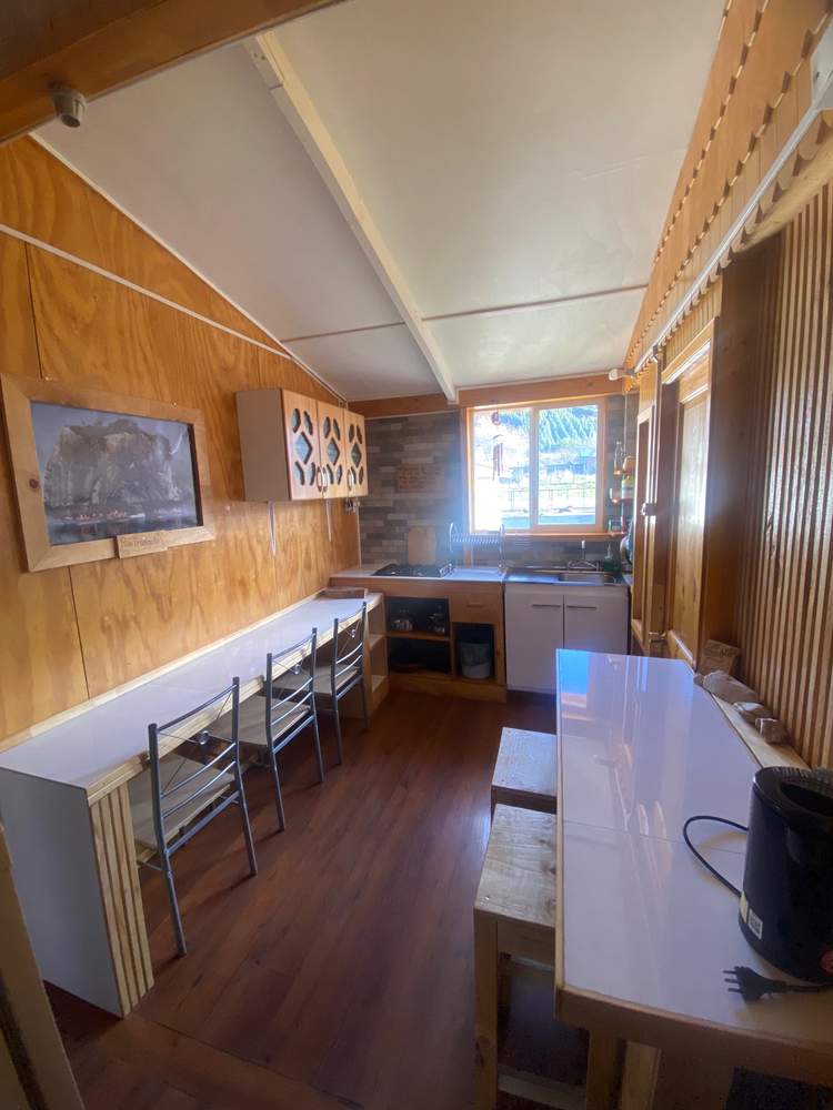 Cocina y comedor común
